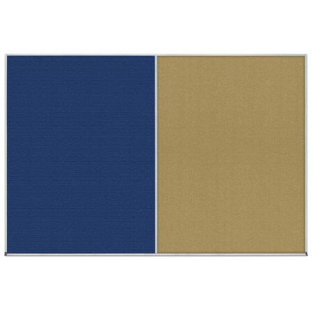 United Visual Products Enclosed Corkboard, 1 Door, 18"x24", 4" Fra, UV3407-BRONZE-KEYLIME UV3407-BRONZE-KEYLIME